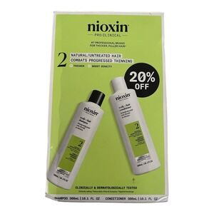 Nioxin - System 2 Shampoo & Conditioner (10.1oz Each) - Thinning